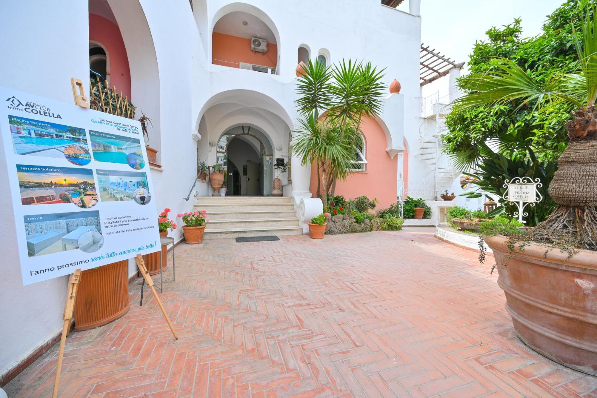 Av Club Terme Colella Hotel Forio  Bagian luar foto